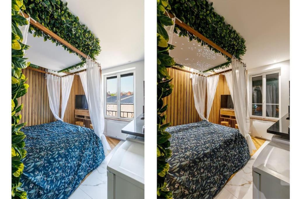 Proche Paris - Style Bali 350 M Gare Mantes Apartamento Exterior foto